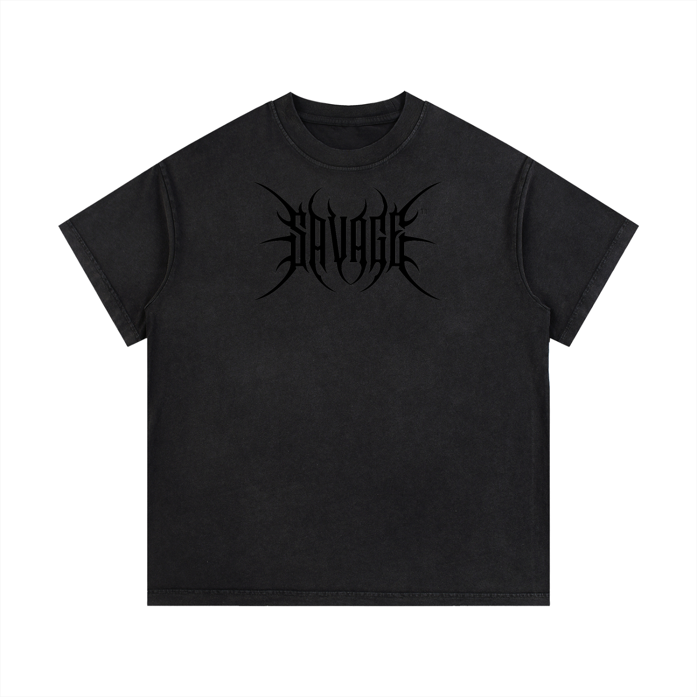 Blackout Vintage Wash Regular Fit Cotton T-Shirt