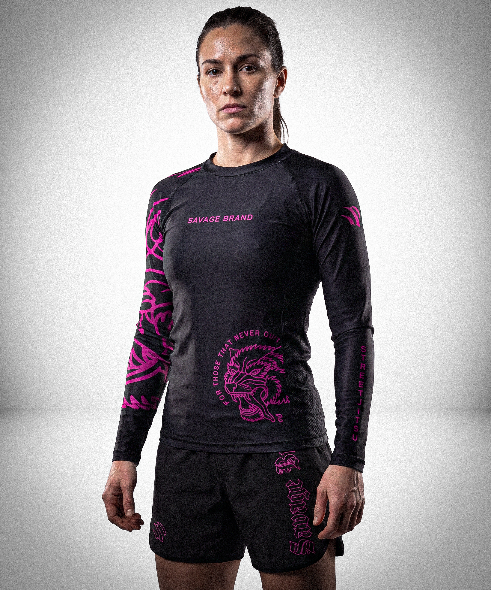 Wolves Not Sheep Long Sleeve Rasghuard
