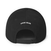HoʻOkipa Snapback Hat — Black — back view