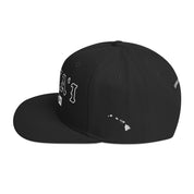 Lānaʻi Snapback Hat — Black — left view