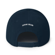 Waipahu Snapback Hat — Dark Navy — back view
