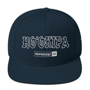 HoʻOkipa Snapback Hat — Dark Navy — front view