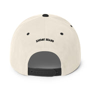 LīhuʻE Snapback Hat — Natural/ Black — back view