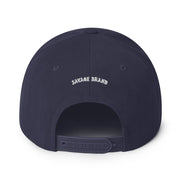 Big Island Snapback Hat — Navy — back view
