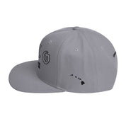 Hilo Snapback Hat — Silver — left side view