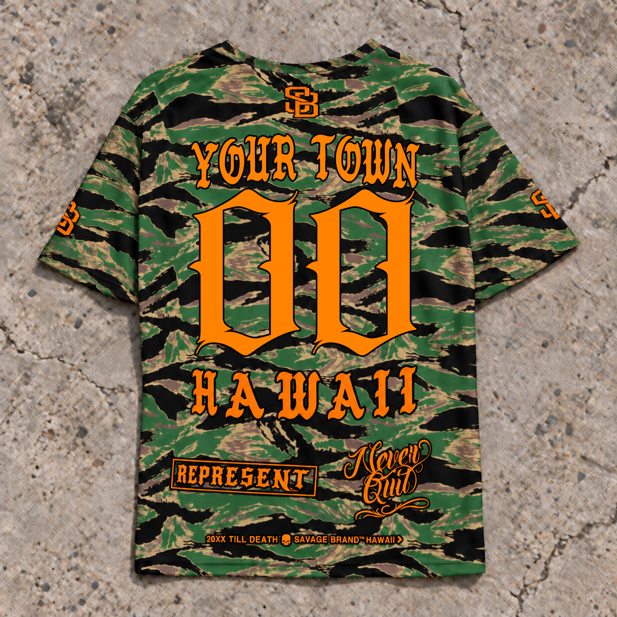 Camo Orange