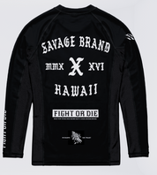 Fight or Die X Hawaii Rashguard