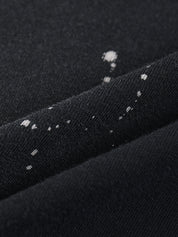 Hand-Frayed Savage Sunfade Paint Splatter T-Shirt