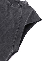 Blackout Snow Washed Tank Top