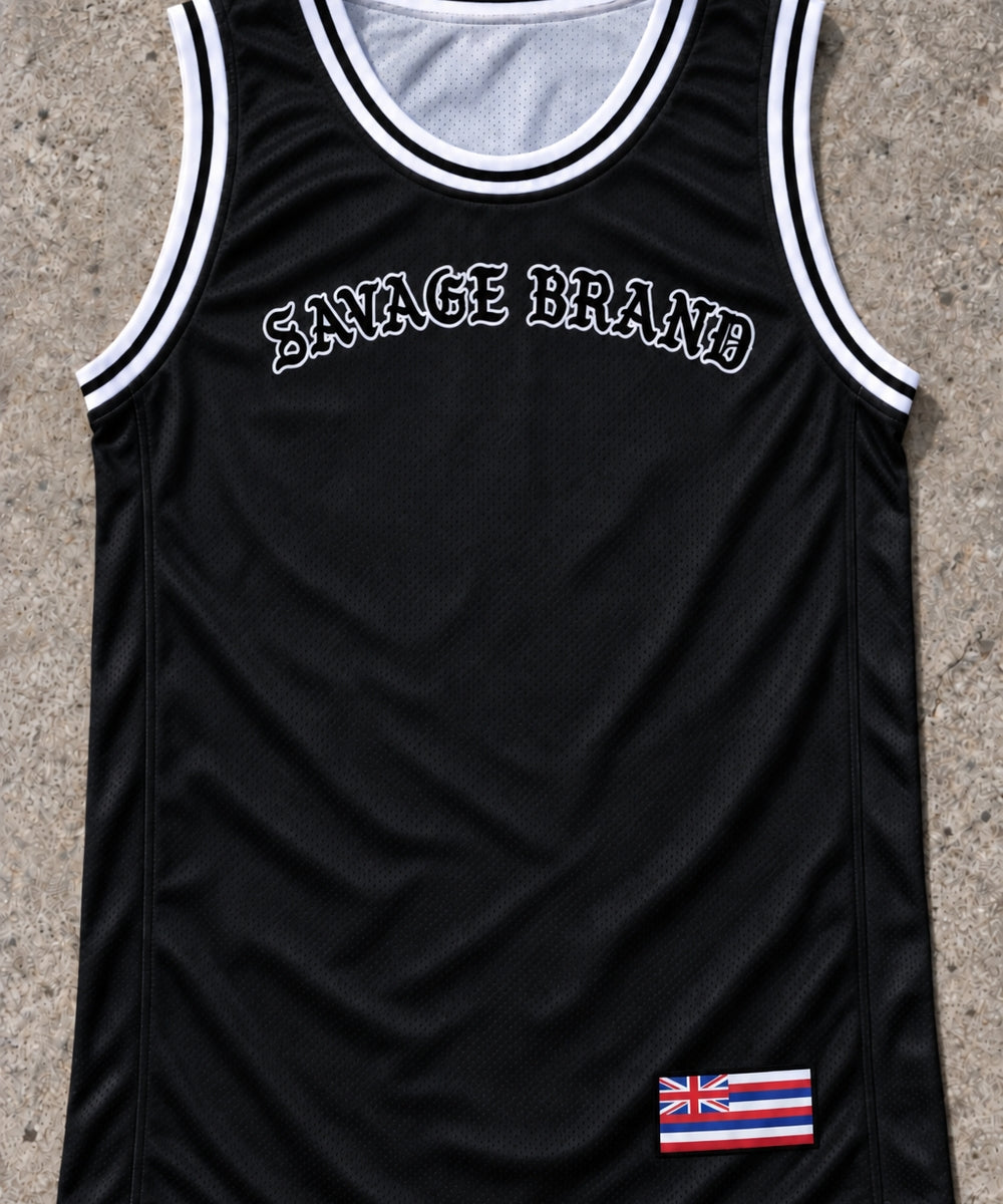 Wai Side 93 Jersey Tank Black - Front