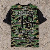 Kaunakakai 48 Short-Sleeve Jersey Camo - Back