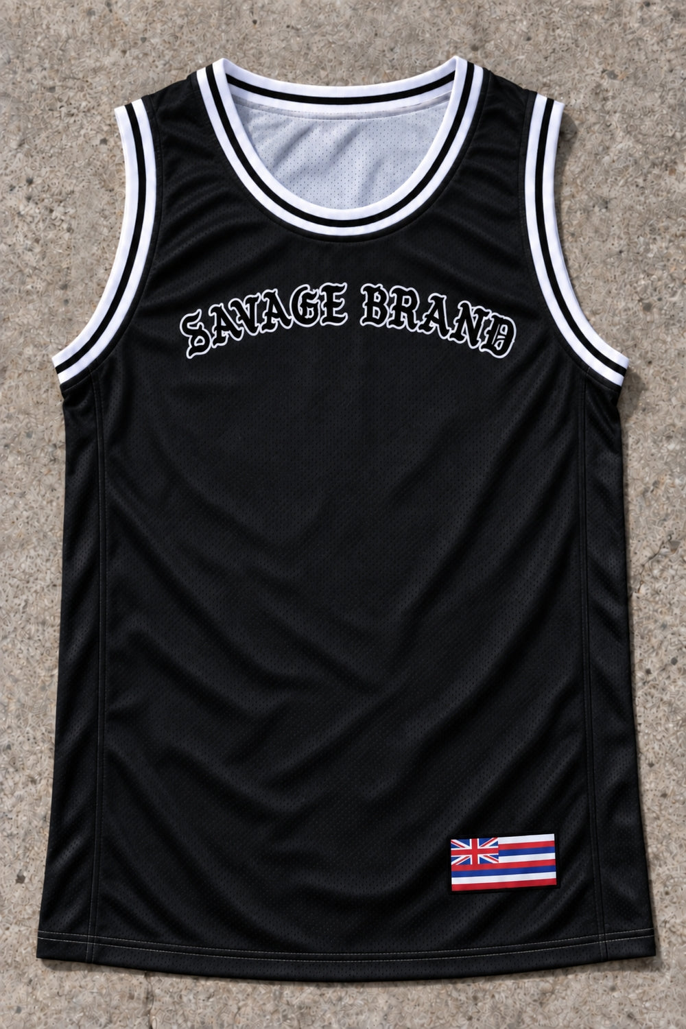 Hilo 20 Jersey Tank Black - Front