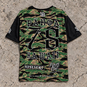 Pahoa 78 Short-Sleeve Jersey Camo - Back