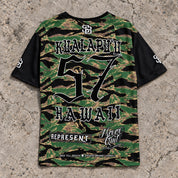 Kualapuu 57 Short-Sleeve Jersey Camo - Back